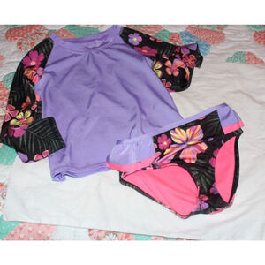 OKIE DOKIE SWIMSUIT-SIZE 5T-LONG SLEEVE TOP